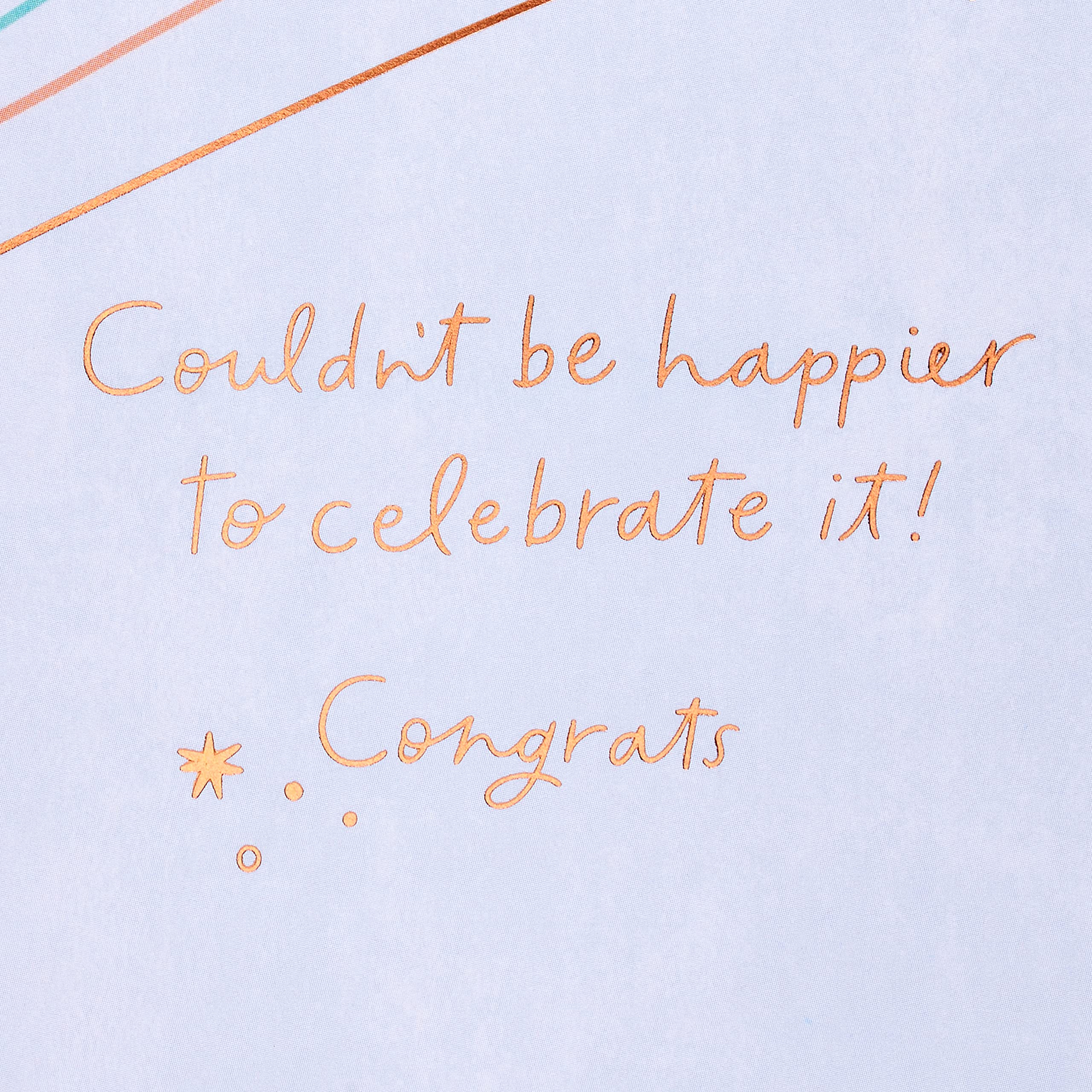American Greetings Wedding Card (Your Day) - Image 6
