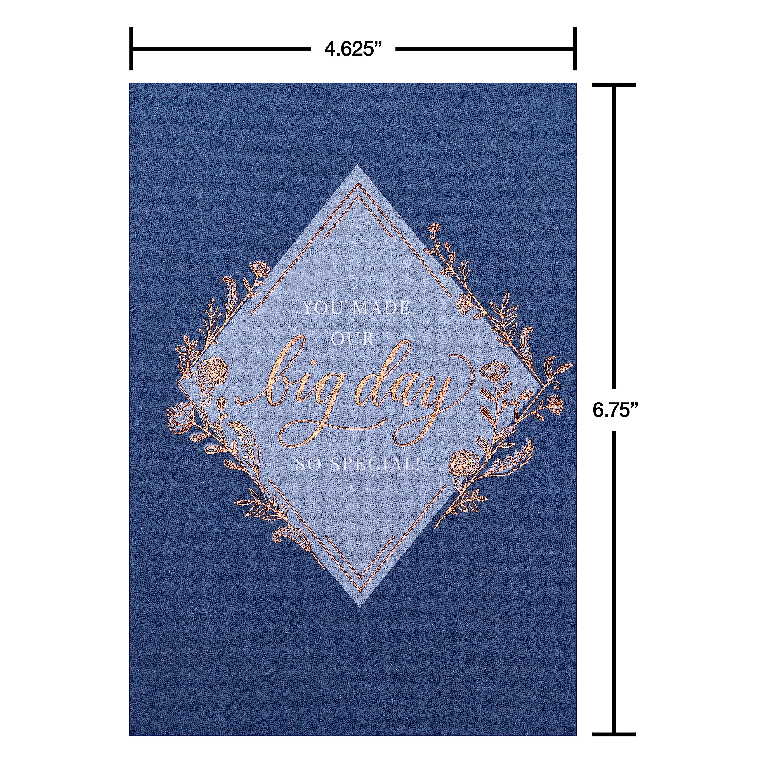 American Greetings Wedding Thank You Cards, Much More Wonderful (8-Count) - Image 7
