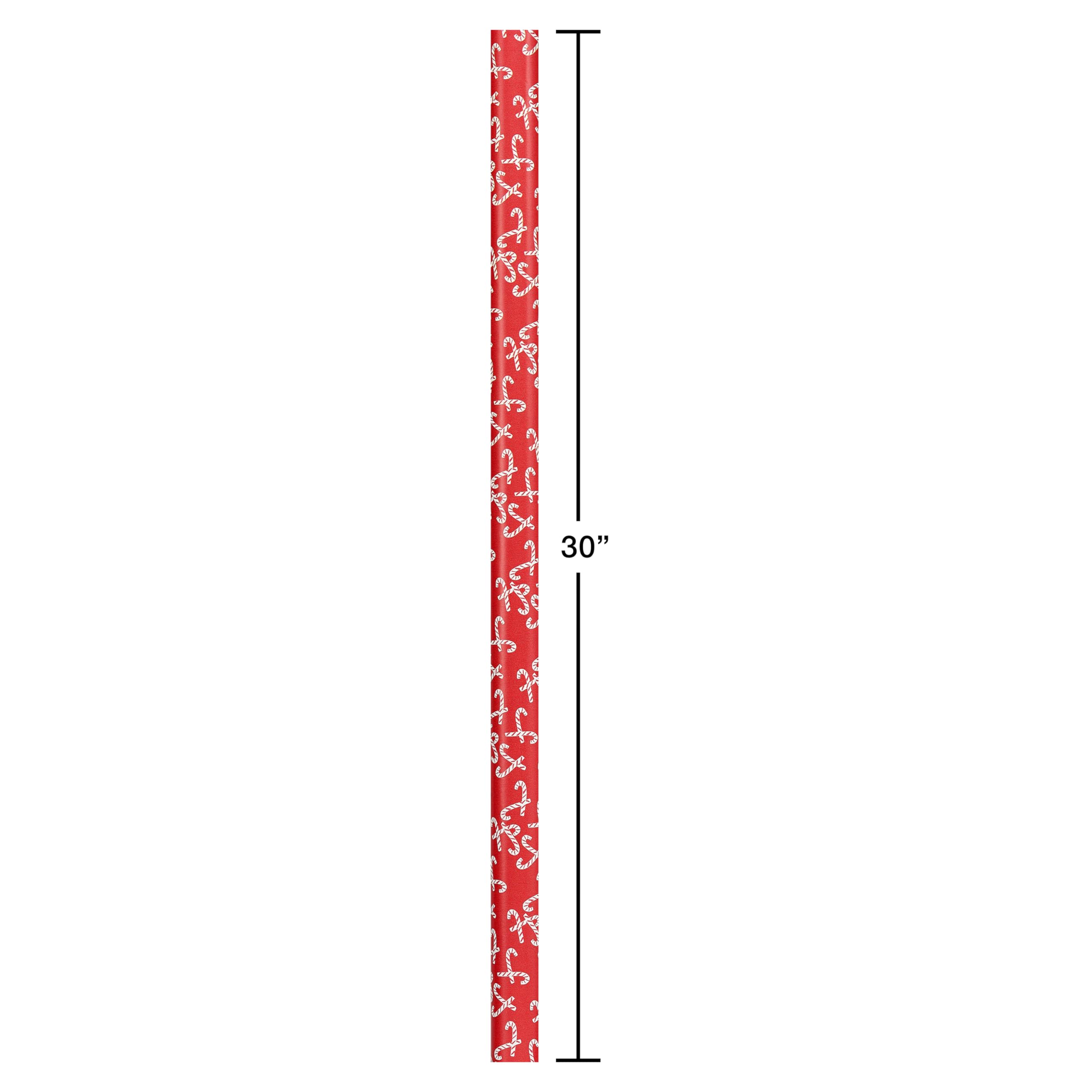 American Greetings Whimsical Christmas Wrapping Paper Set, Holiday Gift Wrap for Her (120 sq. ft., 4 rolls-30 in. x 12 ft., 7 Adhesive Bows, 30 Gift Tag Stickers) Kathy Davis Designs - Image 8
