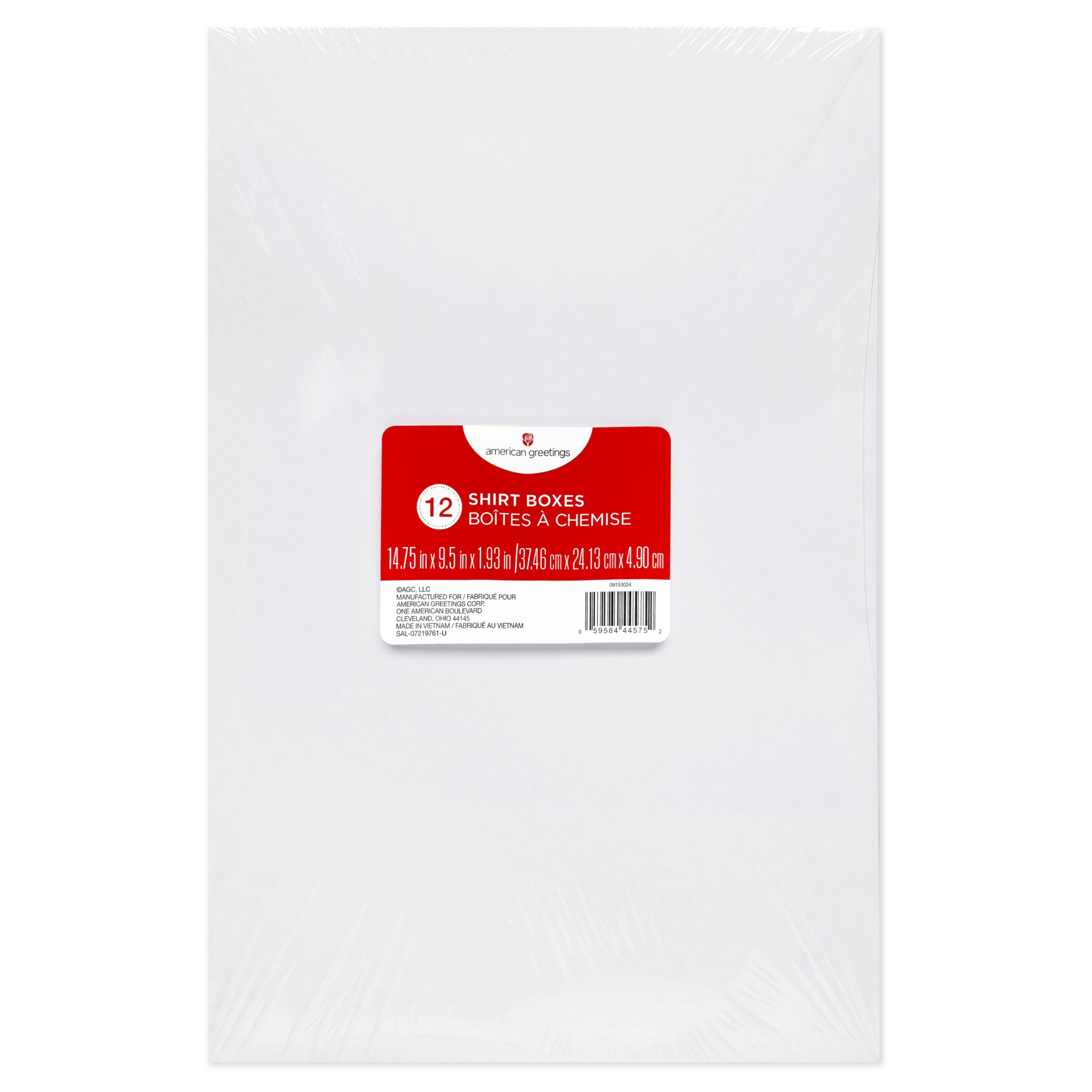 American Greetings White Gift Boxes with Lids (12- Count, 14.75" x 9.5") - Image 4