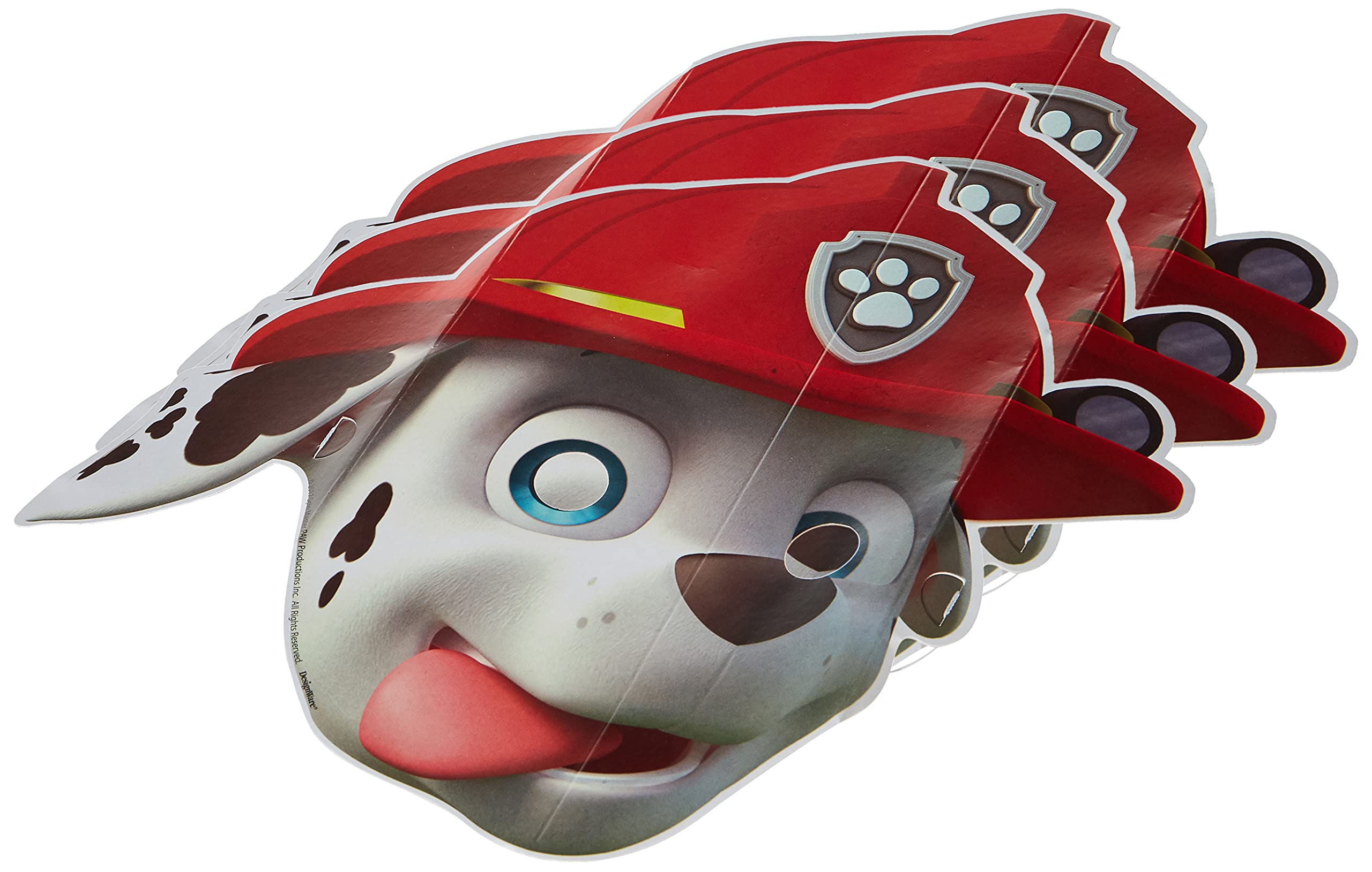 Premium Paw Patrol Paper Masks, 9.5" - 12" (Pack of 8) - Perfect for Paw Patrol-themed Birthdays & Events - Image 4